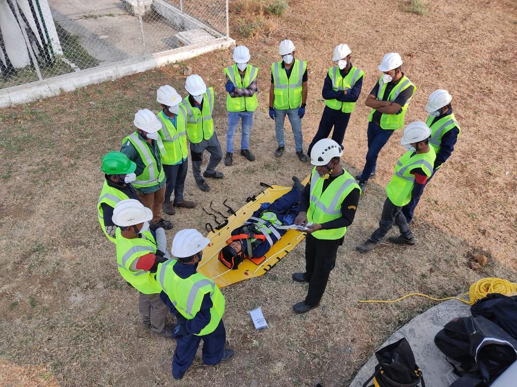 Casualty evacuation drill