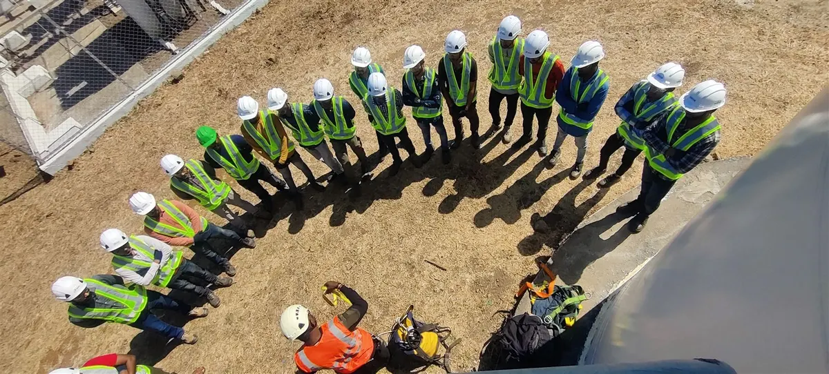 Working at Heights rescue drill